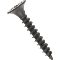 Саморез по металлу VIPКрепеж черный 3,5х25 мм 460 шт 40004 VIPL