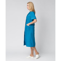 Женский халат Магнэль Факел (ткань смесовая, 120) морская волна; 60-62; 158-164 87461637.009