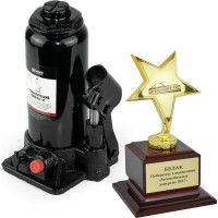 Домкрат БелАК 6 т, TUV, 2 клапана БАК.00030