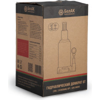 Домкрат БелАК 6 т, TUV, 2 клапана БАК.00030