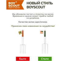 Вилка-гриль для сосисок BOYSCOUT 50х21х12 см 61256