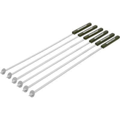 Набор плоских шампуров BOYSCOUT 55 см, 6 шт. 61264