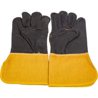 Комбинированные спилковые рабочие перчатки БЕРТА 323