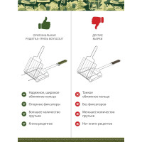 Решетка-гриль для сосисок и колбасок BOYSCOUT 61307