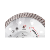 Круг алмазный Hard Ceramics MasterLine (125x1.2x10x22.2 мм) Diam 000592 