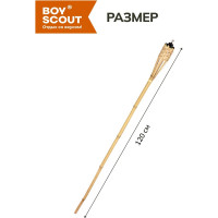 Бамбуковый факел BOYSCOUT 120 см 61410