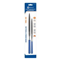 Набор полукруглых надфилей (№ 1, 140х3, 160х4 мм, блистер) КОБАЛЬТ 247-842