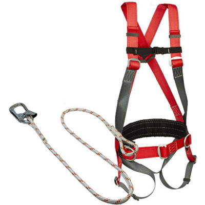 Удерживающая система с наплечными и набедренными лямками и стропом из каната ПРОГРЕСС СЕФЕТИ УС 2 ВЖ