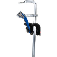 F-образная рычажная струбцина (120 х 450 мм, кованая) КОБАЛЬТ 249-082