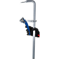 F-образная рычажная струбцина (120 х 600 мм, кованая) КОБАЛЬТ 249-099