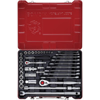 Набор торцевых головок и ключей, 39шт BOVIDIX 380104001