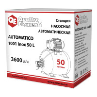 Насосная станция QUATTRO ELEMENTI Automatico 1001 Inox 50 L 910-225
