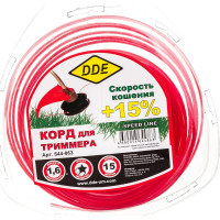 Корд триммерный Speed line (1.6 мм; 15 м; звезда) DDE 644-863