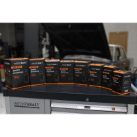 Домкрат 8т, высота 230 мм, ход штока 147мм WIEDERKRAFT WDK-81080