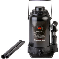 Бутылочный гидравлический домкрат 32 т, высота 255-424 WIEDERKRAFT WDK-81320