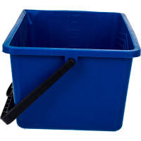 Ведро для краски (пластиковая ручка, синее, 8 л) FIT РОС 4023