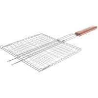 Решетка для барбекю Пикничок Альпийская, малая, 4 секции, 265х240 мм 401-770