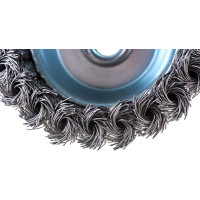 Щетка чашечная (100 мм; М14; витая 0.5 мм) для УШМ Elitech 1820.074500