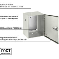 Щит с монтажной панелью TDM ELECTRIC ЩМП-1-0 IP66 SQ0905-0083