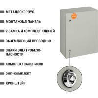 Щит с монтажной панелью TDM ELECTRIC ЩМП-3-0 IP66 SQ0905-0085
