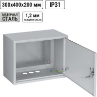Щит с монтажной панелью ЩМП-3.4.2-0 300х400х200 TDM ELECTRIC SQ0905-1011