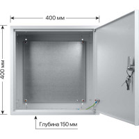 Щит с монтажной панелью TDM ELECTRIC ЩМП-4.4.1-0 SQ0905-0054