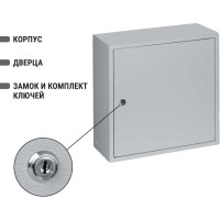 Щит с монтажной панелью TDM ELECTRIC ЩМП-4.4.1-0 SQ0905-0054