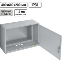 Щит с монтажной панелью ЩМП-4.6.2 400х600х200 TDM ELECTRIC SQ0905-1014