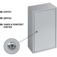 Щит с монтажной панелью ЩМП-5.3.15 500х300х150 TDM ELECTRIC SQ0905-1015