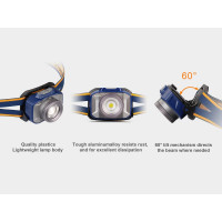 Фонарь Fenix HL40R синий 3471