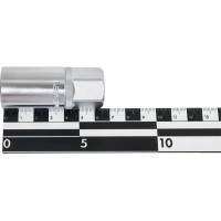Головка свечная, магнитная 12 гранная, 1/2", 20.6 мм, 70 мм FORCE 807420.6M