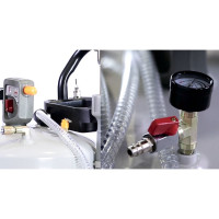 Установка для слива и откачки масла/антифриза KraftWell KRW1832.80