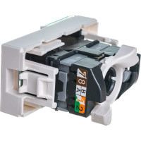 Розетка Legrand RJ 45 Программа Mosaic категория 5е FTP 1 модуль белый 076552