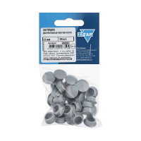 Декоративная заглушка 12 мм, светло-серая, 30 шт, пакет Zitar 108881