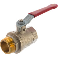 Шаровой кран RuB, 1" DN25 PN40, ВР-НР, серия MILANO (S.90), ручка S90F20