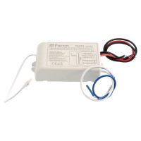 Дистанционный выключатель FERON TM74 230V 1000W 4-х канальный 30м с пультом управления, белый 23263