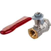Шаровой кран RuB, 1/4" DN8 PN40, ВР-ВР, серия MILANO (S.90), ручка S90B00
