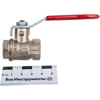 Шаровой кран RuB, 1/4" DN8 PN40, ВР-ВР, серия MILANO (S.90), ручка S90B00