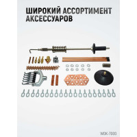 Споттер (220В / 380В, 50 Гц, 51А / max 4600А / 5200А) WIEDERKRAFT WDK-7000