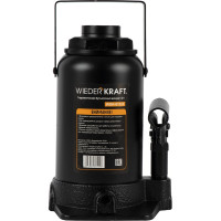 Бутылочный гидравлический домкрат 32 т, высота 255-424 WIEDERKRAFT WDK-81320