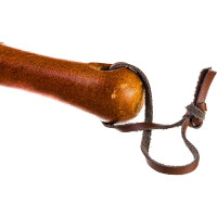 Мотыжка с прямым лезвием из нержавеющей стали с деревянной рукояткой 300 мм Кратон 5 10 05 006