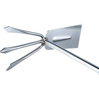 Мотыжка с прямым лезвием из нержавеющей стали с деревянной рукояткой 300 мм Кратон 5 10 05 006