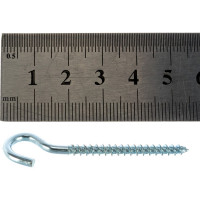 Шуруп-полукольцо 3,5x4045 мм, 4 шт в пакете Zitar 113134