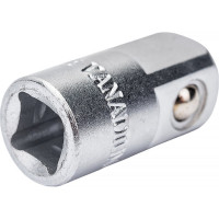Переходник для воротка CrV 3/8" (П) - 1/4" (М) FIT HQ 62646