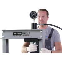 Пресс с ручным и ножным приводом (усилие 20 т) KraftWell KRWPR20F