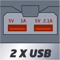 Зарядное устройство USB Einhell PXC TE-CP 18 Li USB-Solo 4514120