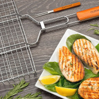 Решетка для барбекю Пикничок Сибирская 360х265 мм 401-731