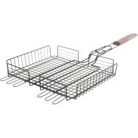 Решетка для барбекю Пикничок Русская 280х222х50мм, глубокая 401-730