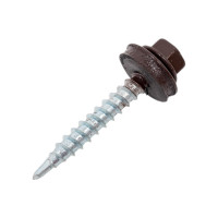 Кровельный саморез SWFS RAL-8017 ZP 4,8х35, 250шт тов-046982