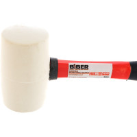 Киянка (белая, с фибергласовой ручкой 50 мм) Biber 85416 тов-157933